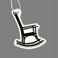 Paper Air Freshener Tag W/ Tab - Rocking Chair